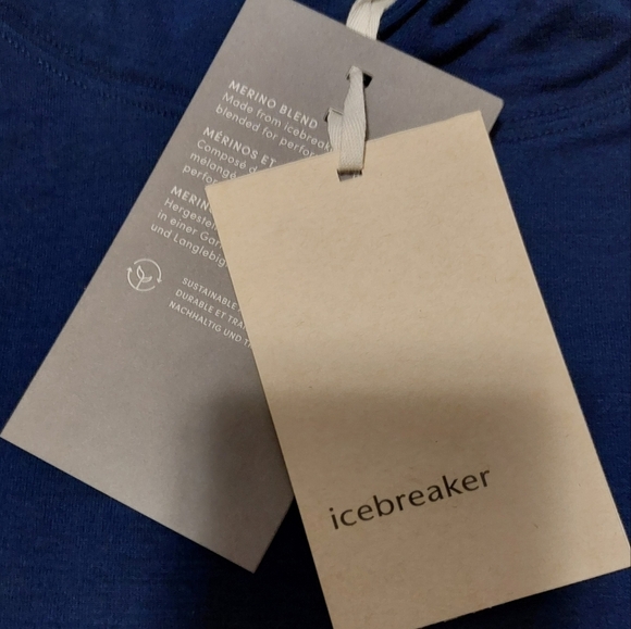Icebreaker merino wool blend hoodie size XXS  nwt - Picture 4 of 5